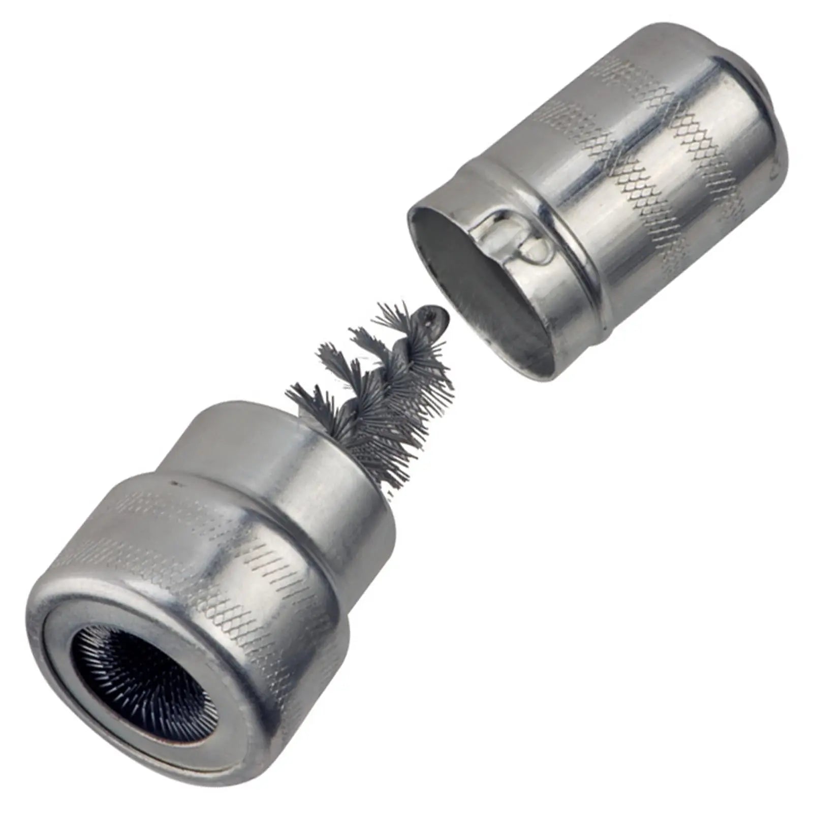 Silverline 90mm Battery Post & Terminal Cleaner Car Van Steel Brush Electrical 