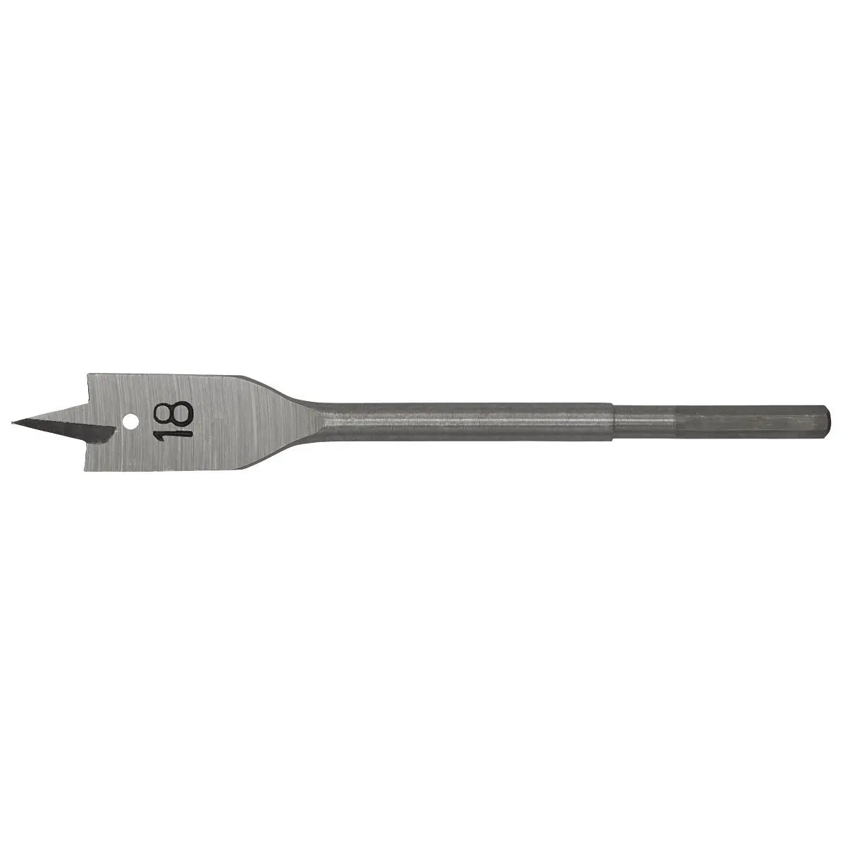 Worksafe by Sealey Flat Wood Bit Ø18mm x 152mm 