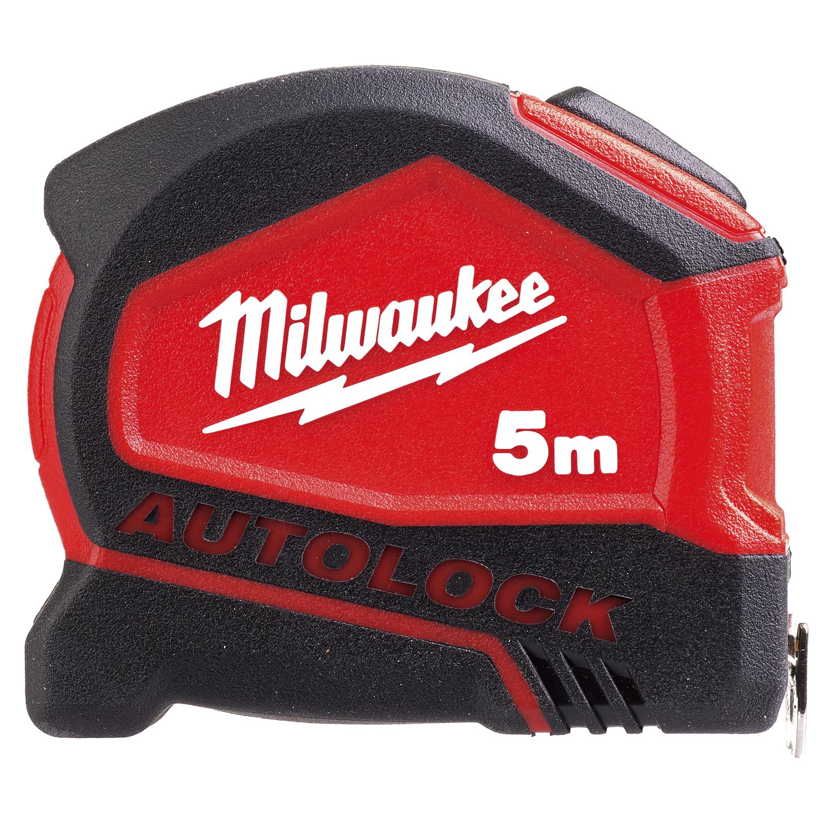 Milwaukee Tape Measure 5m 16ft Metric Imperial Autolock 25mm Blade Width