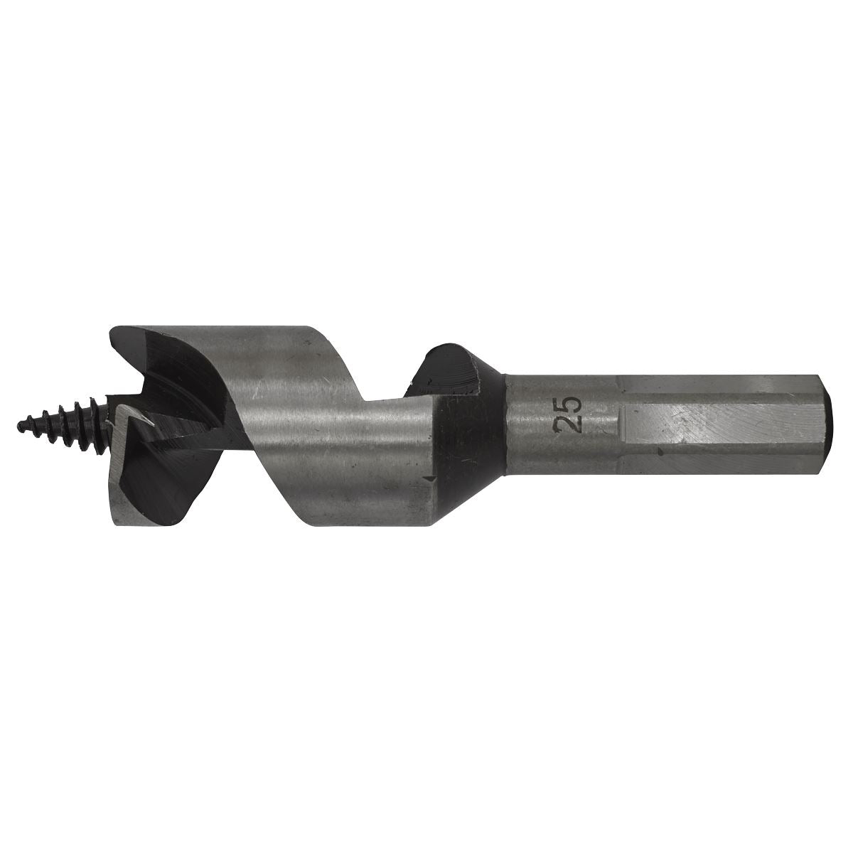Worksafe by Sealey Auger Wood Drill Bit 25mm x 100mm