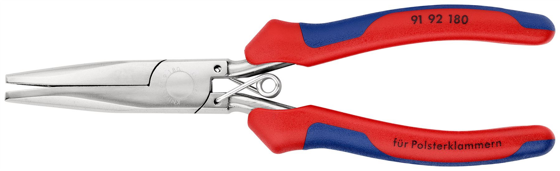 Knipex Upholstery Pliers 180mm Multi Component Grips 71 92 180
