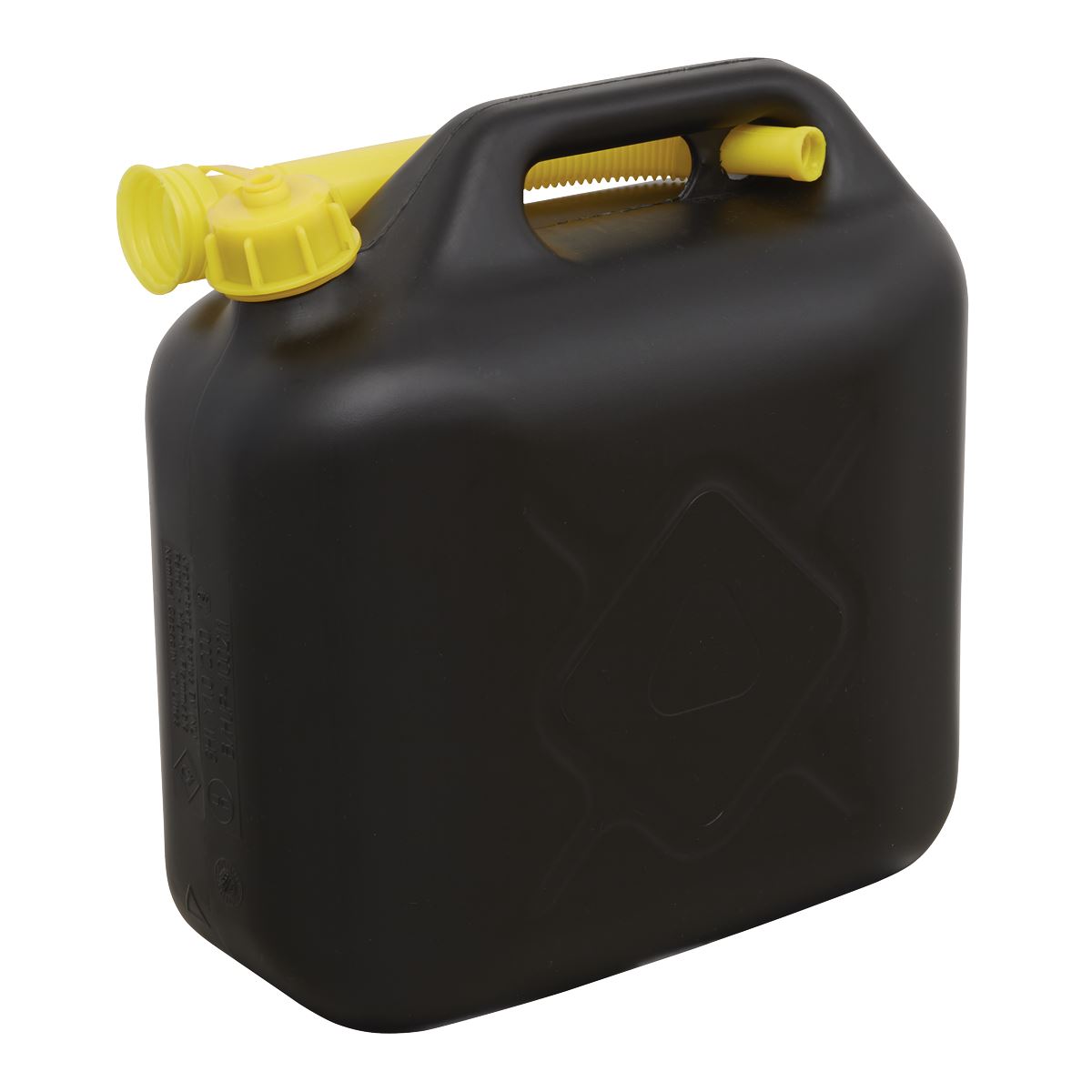 Sealey Fuel Can 10L - Black