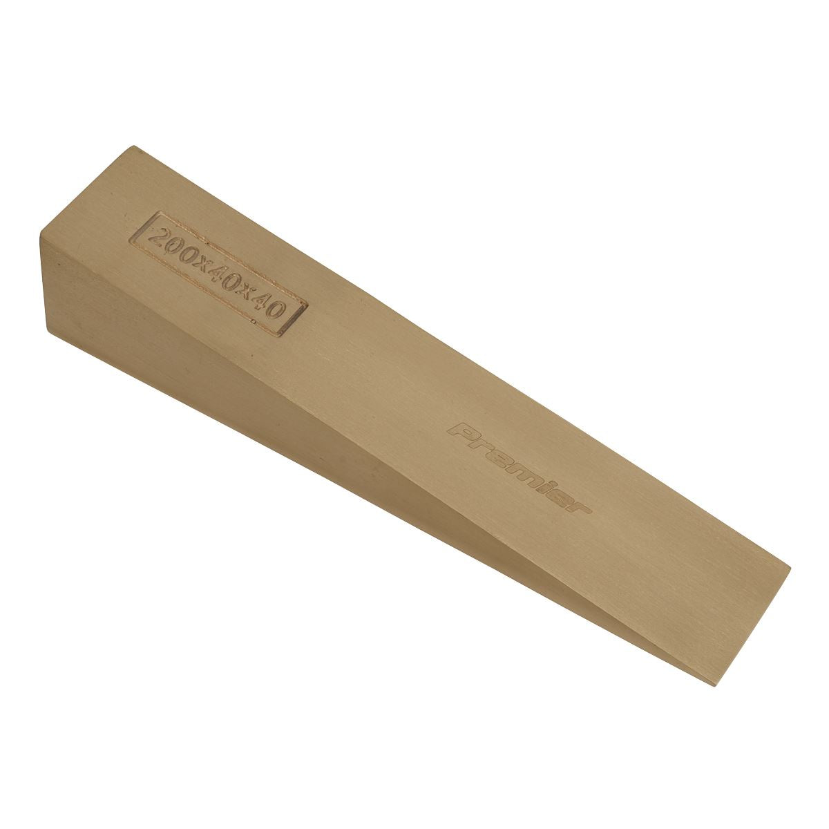 Sealey Premier Wedge 200 x 40 x 40mm - Non-Sparking