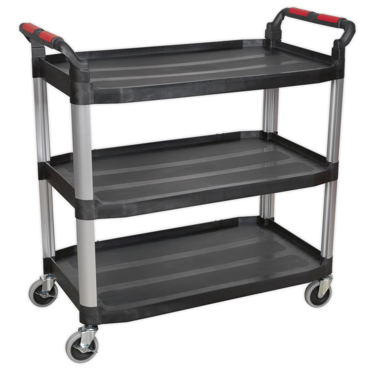 Sealey Workshop Trolley 3-Level Composite - 3 Wall