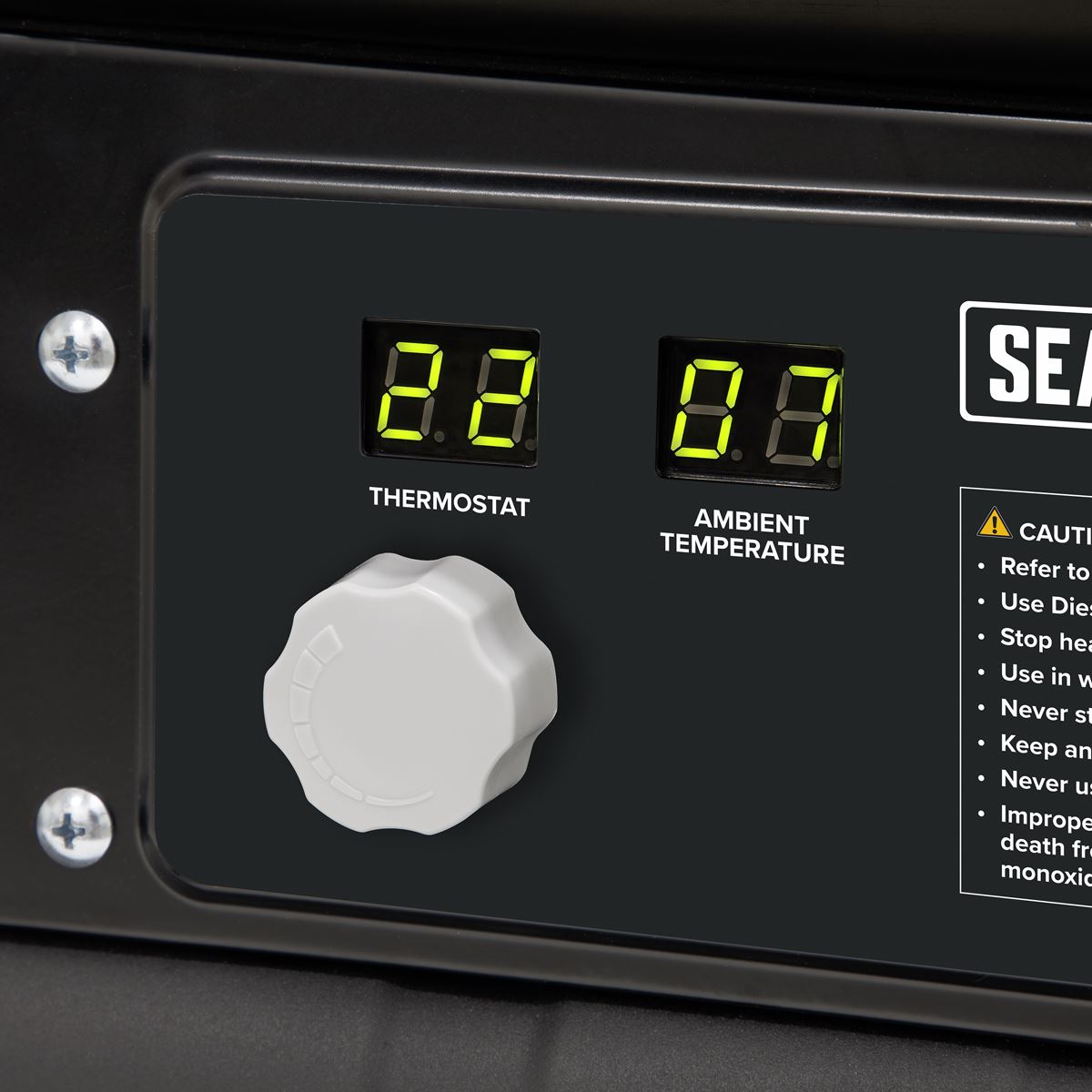 Sealey Space Warmer® Kerosene/Diesel Heater 35,000Btu/hr without Wheels