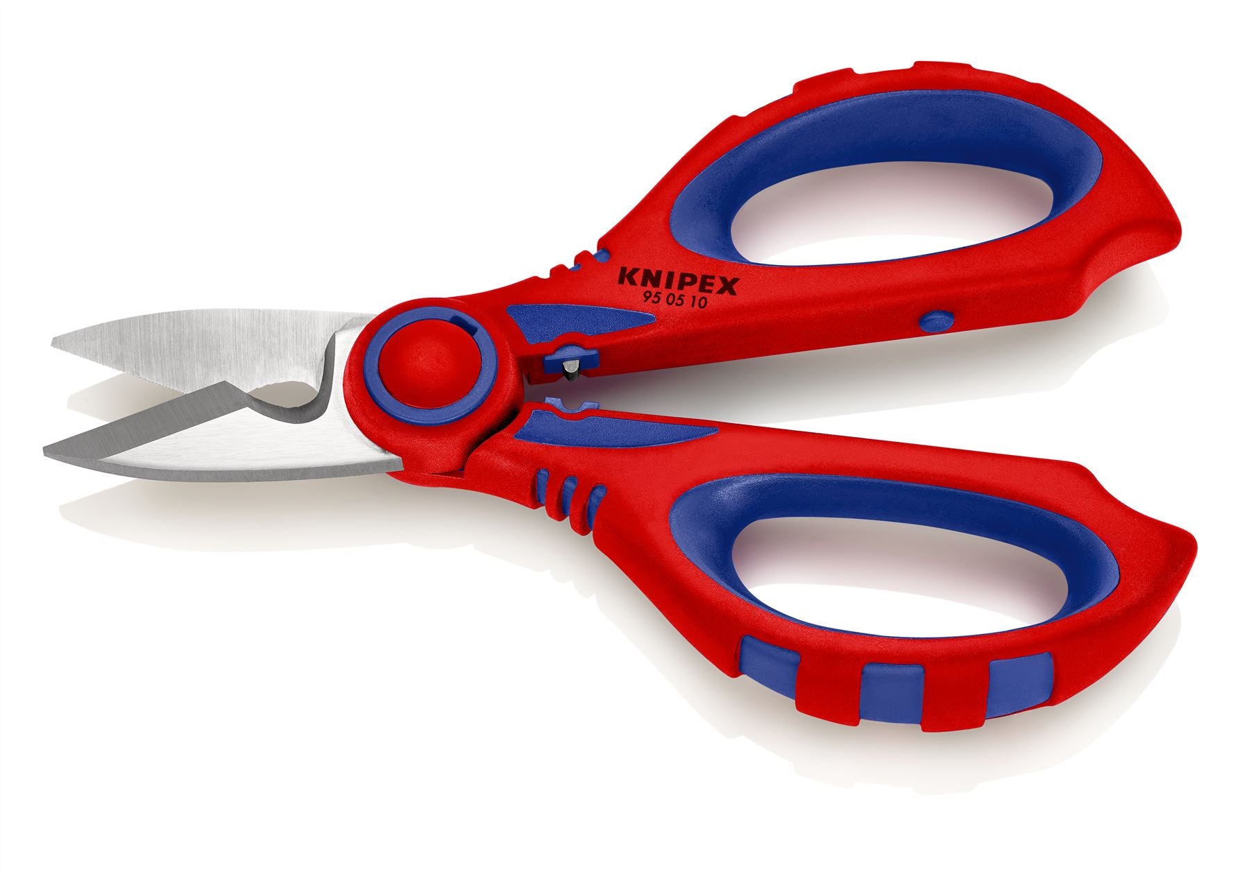 Knipex Electricians Shears 160mm Multi Component Grips 95 05 10 SB