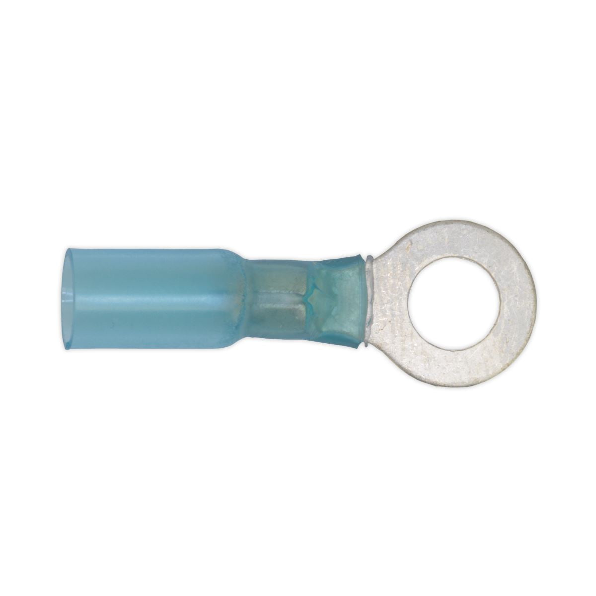 Sealey 25 Pack 8.4mm (1/4") Blue Heat Shrink Ring Terminal