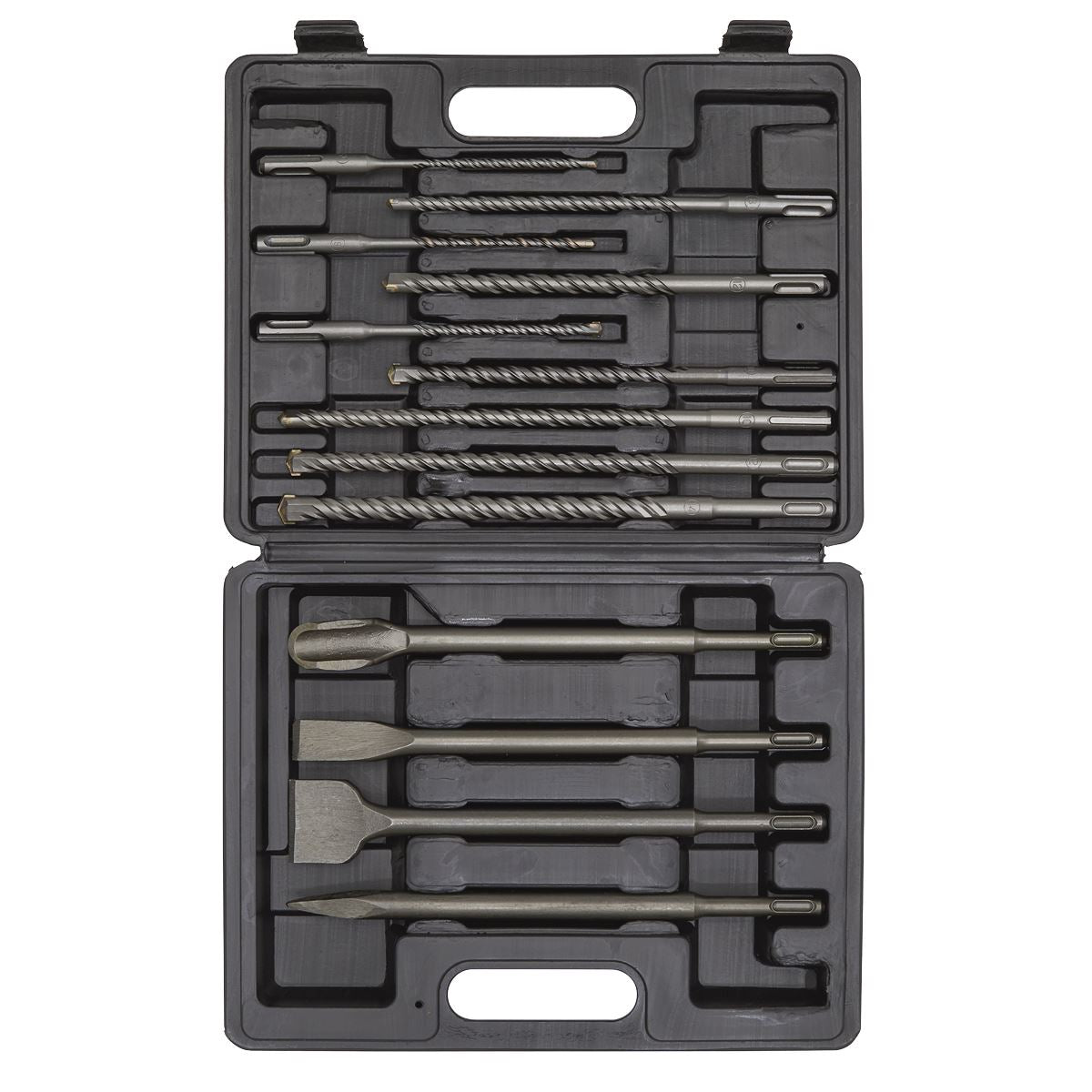 Worksafe by Sealey SDS Plus Drill Bit & Chisel Set 13pc