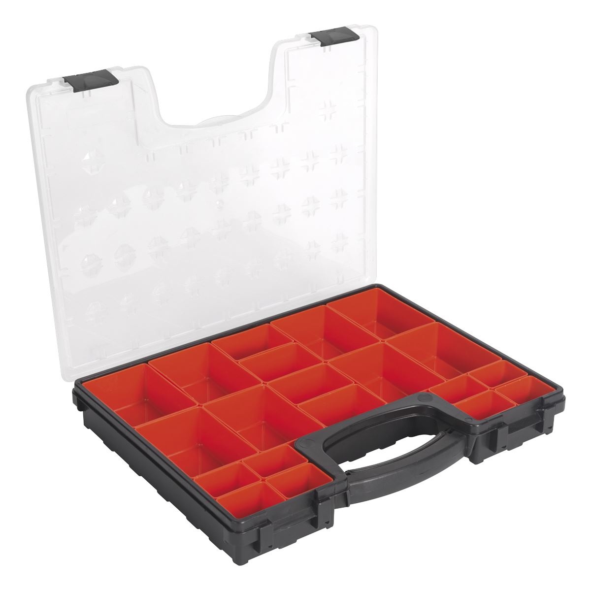 Sealey Parts Storage Case with 20 Removable Compartments