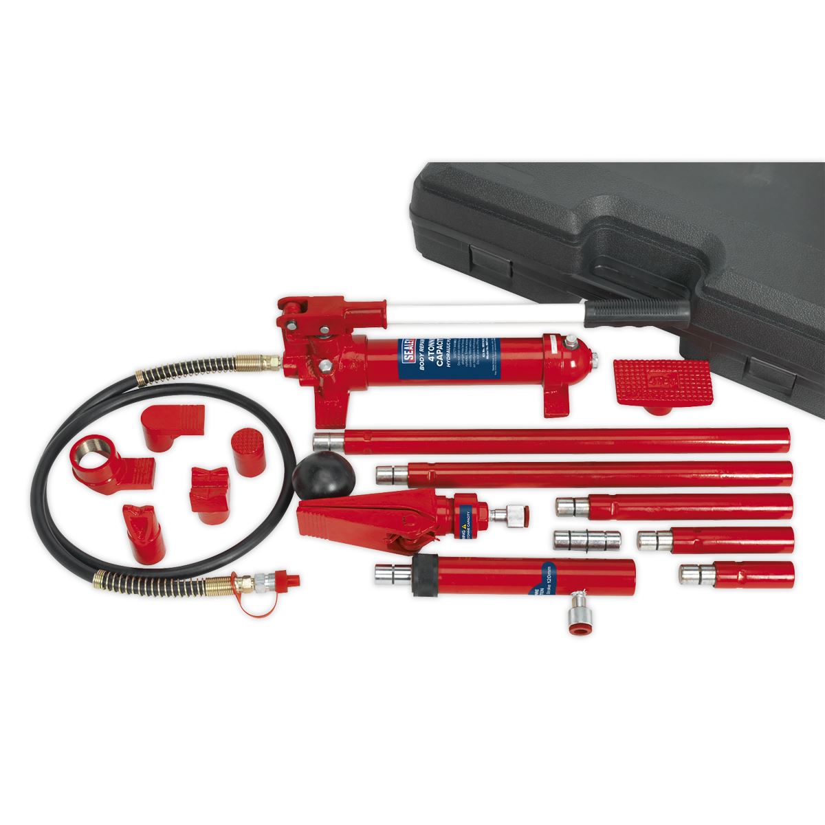 Sealey Hydraulic Body Repair Kit 4 Tonne Snap Type