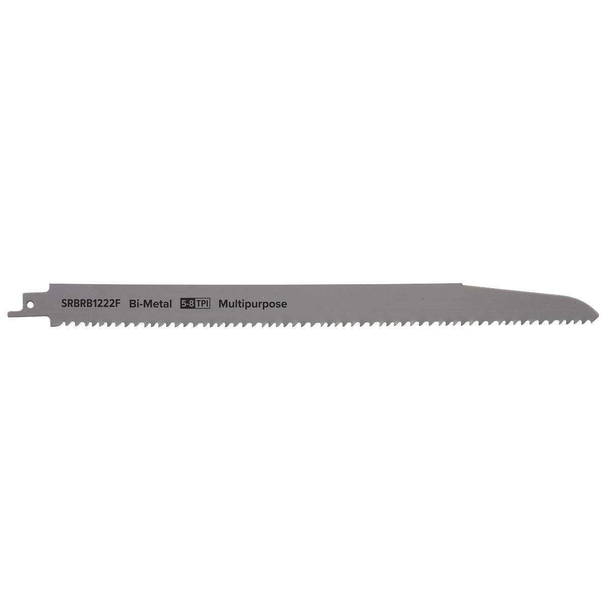 Sealey Reciprocating Saw Blade Multipurpose 300mm 5-8tpi - Pack of 5