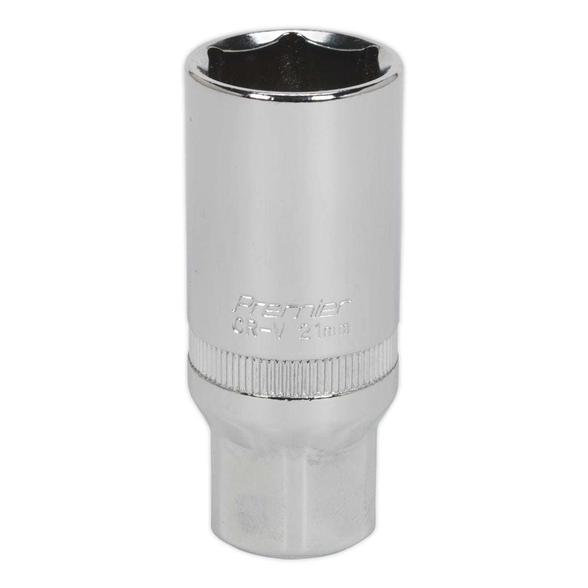 Sealey Premier Spark Plug Socket 21mm 3/8"Sq Drive