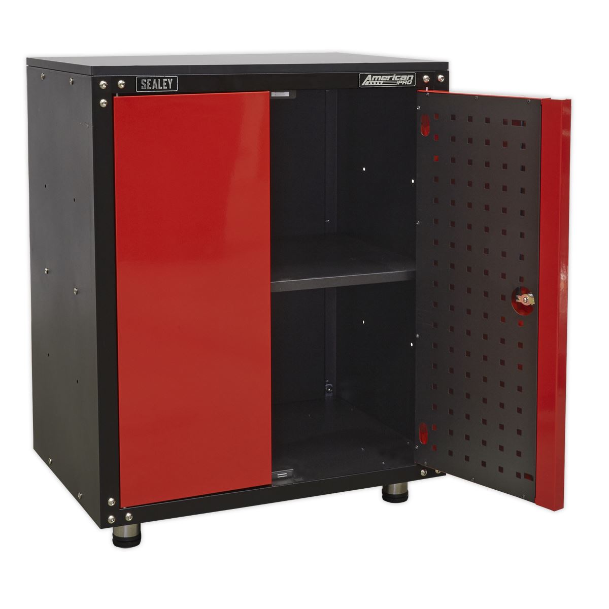 Sealey American Pro Modular 2 Door Cabinet with Worktop 665mm