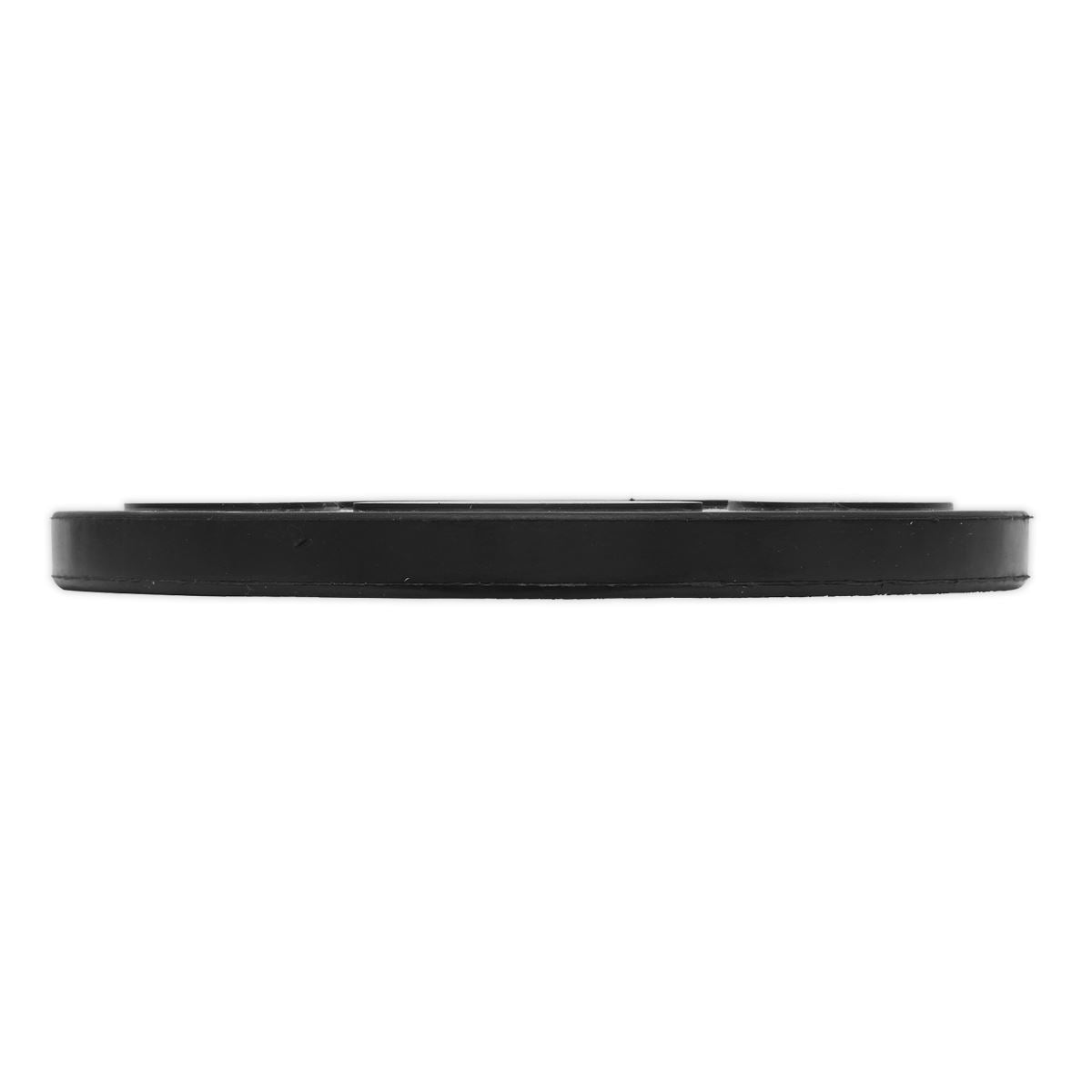 Sealey Safety Rubber Trolley Jack Pad Type B To Fit 136.5mm Saddle