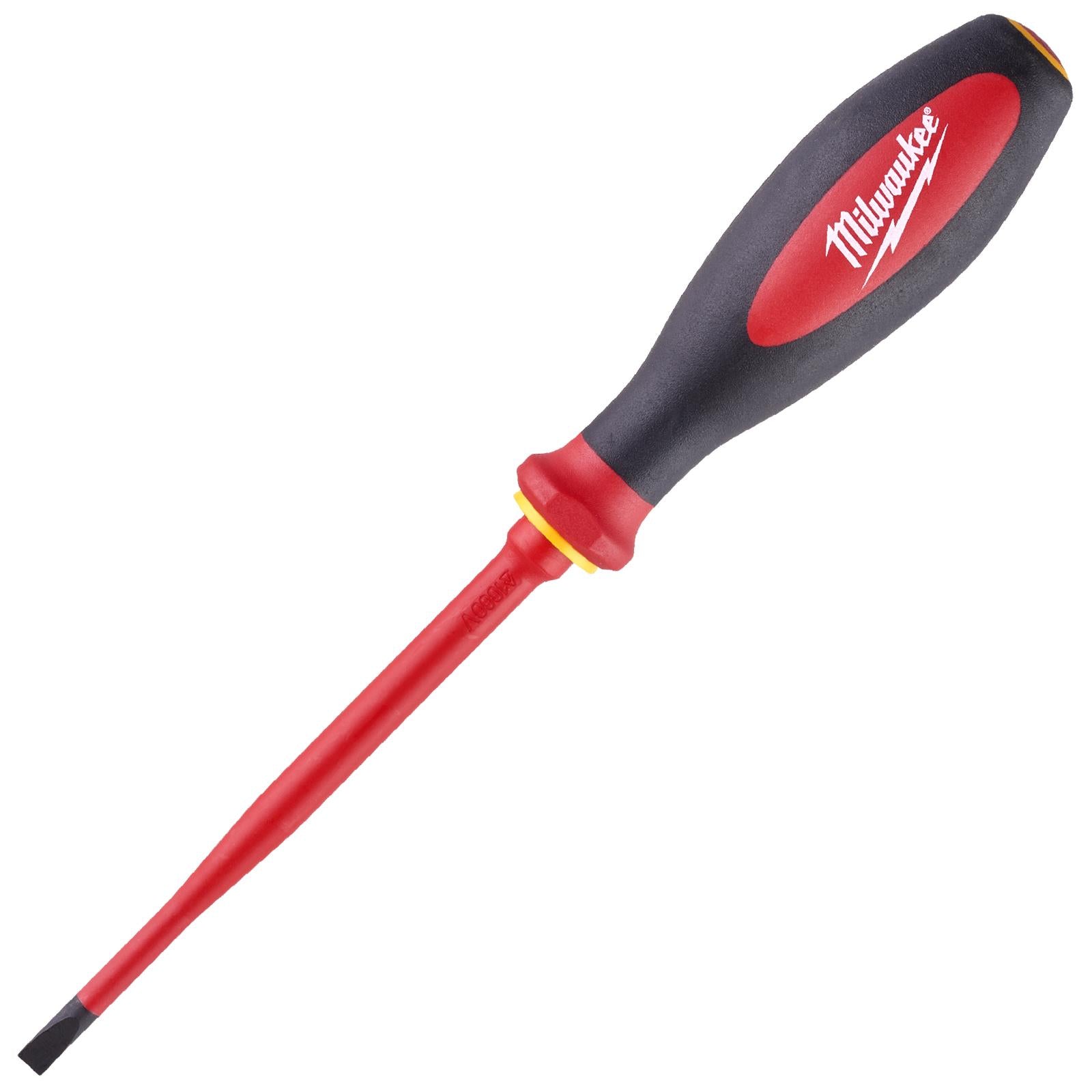Milwaukee VDE Slim Screwdriver Slotted 1.0mm x 5.5mm x 125mm