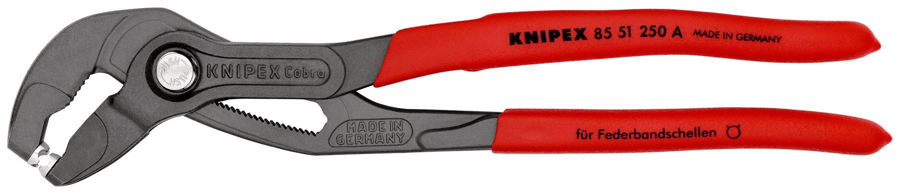 Knipex Spring Hose Clamp Pliers 250mm 85 51 250 A