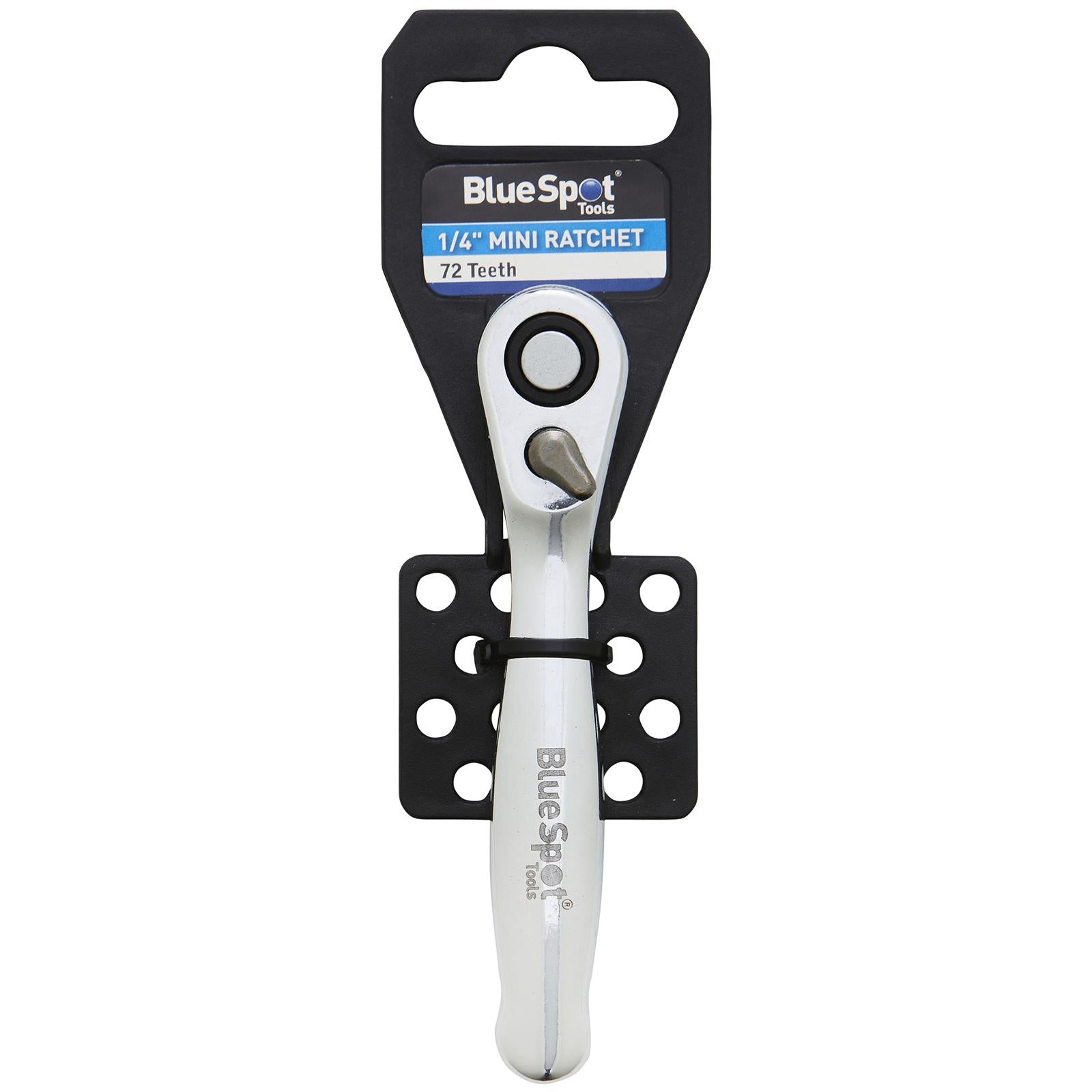 BlueSpot Micro Ratchet Handle Socket Wrench 1/4" Drive 72 Tooth