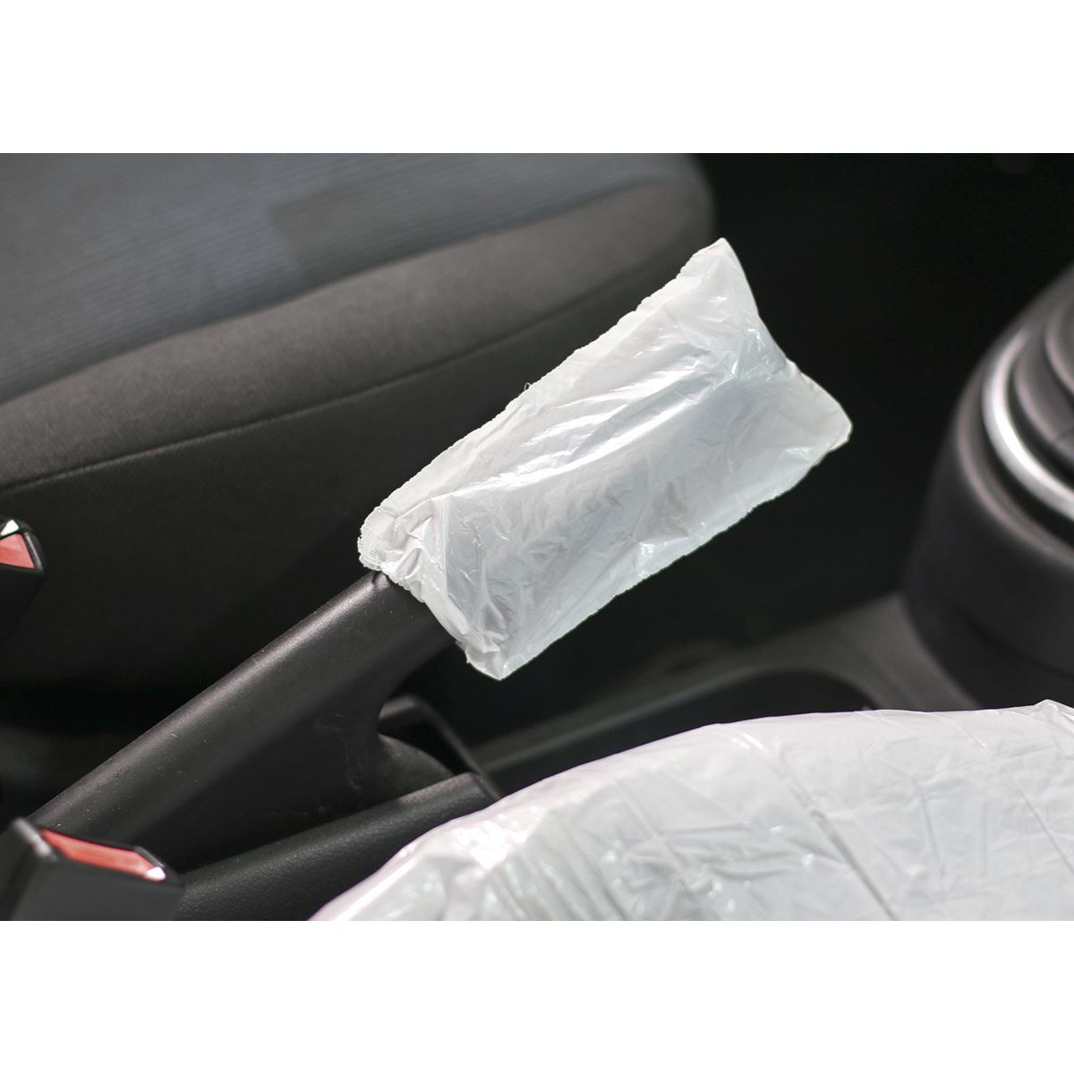 Sealey 5 in 1 Disposable Car Interior Protection Kit - Box of 50 Sets Seat Cover