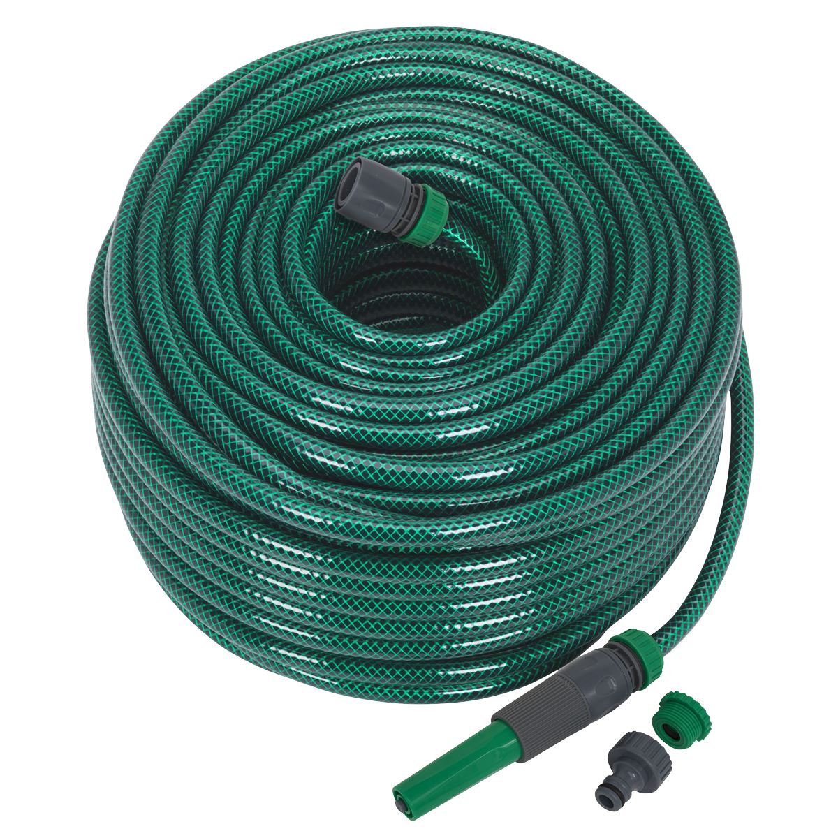Sealey Water Hose 80m with Fittings