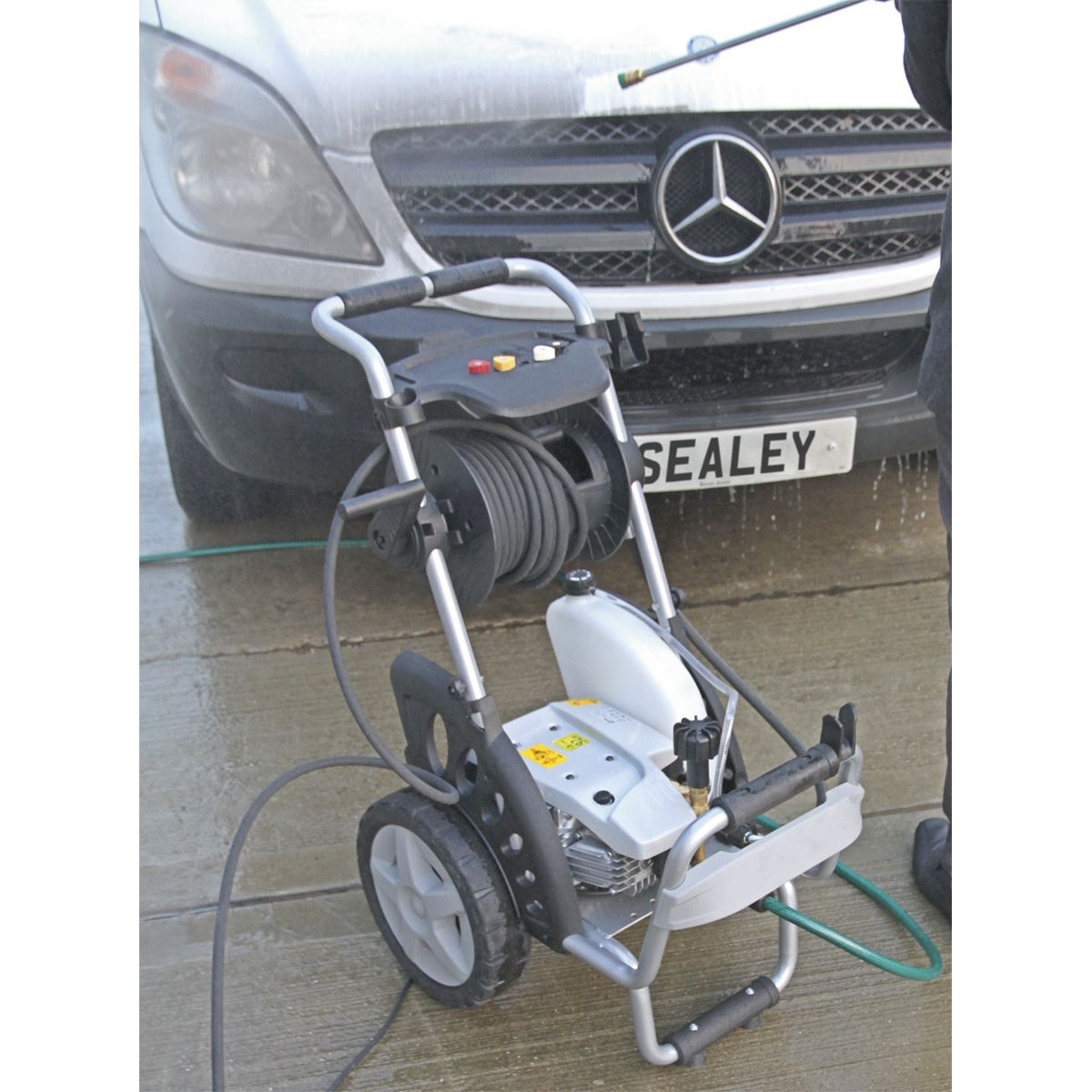 Sealey Professional Pressure Washer 150bar with TSS & Nozzle Set 230V