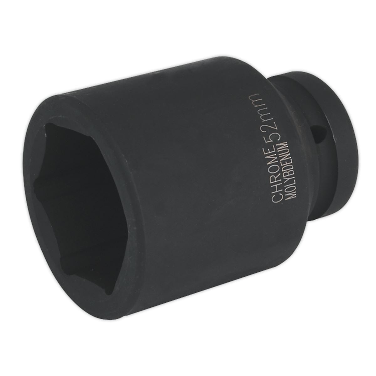 Sealey Premier Impact Socket 52mm Deep 1"Sq Drive