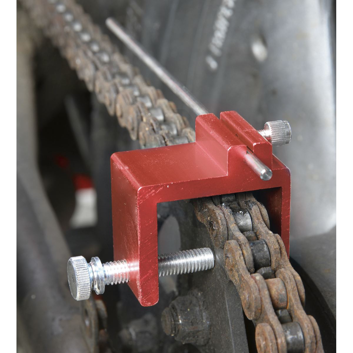 Sealey Motorcycle Chain Alignment Tool