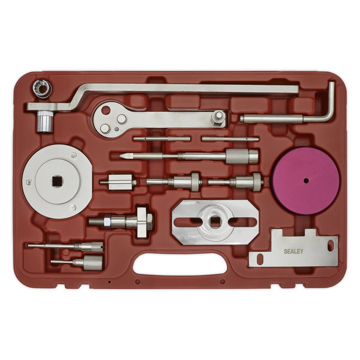 Sealey Diesel Engine Timing Tool Kit for Fiat, Ford, Iveco, PSA - 2.2D/2.3D/3.0D - Belt/Chain Drive