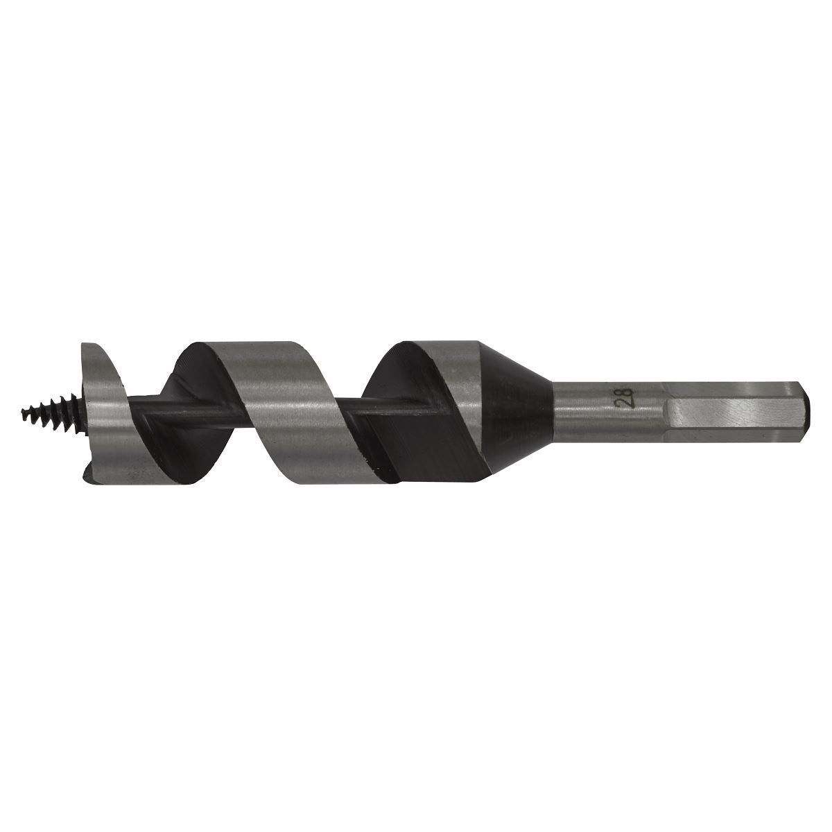 Worksafe by Sealey Auger Wood Drill Bit 28mm x 155mm