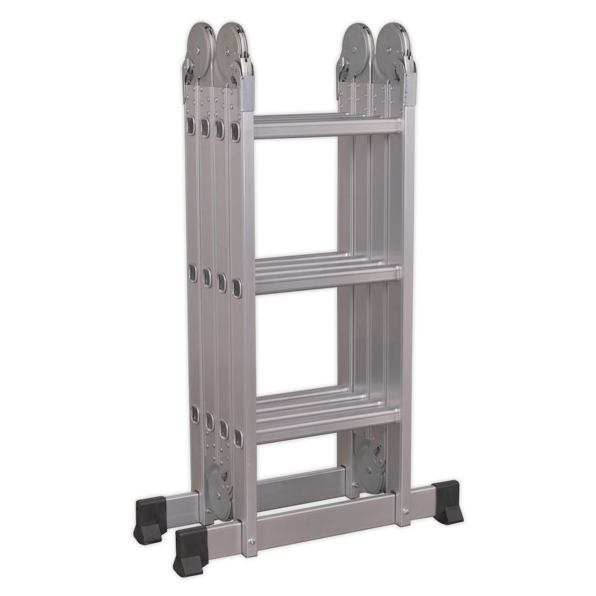 Sealey Aluminium Folding Platform Ladder 4-Way EN 131