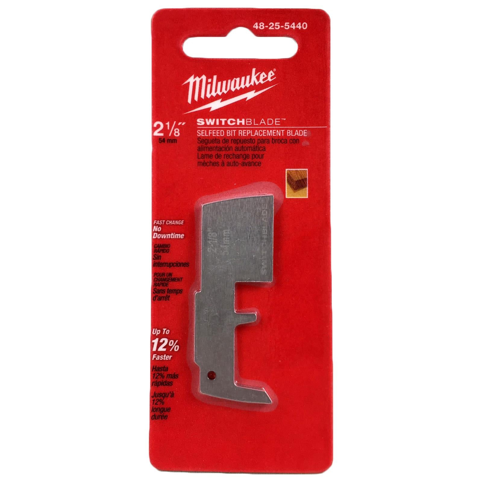 Milwaukee SWITCHBLADE Self Feed Forstner Replacement Blades
