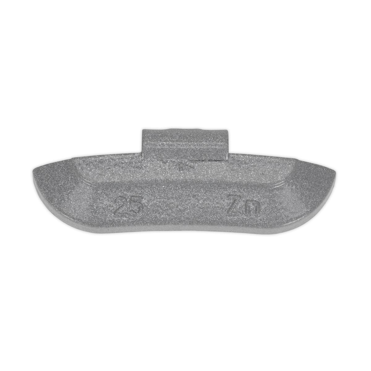 Sealey Wheel Weight 25g Hammer-On Zinc for Steel Wheels Pack of 100
