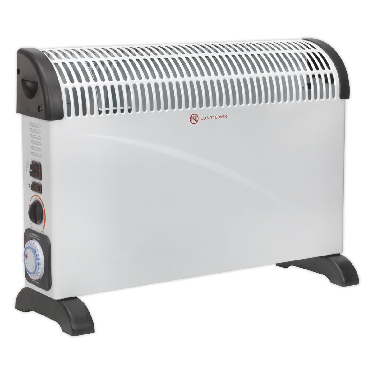 Sealey Convector Heater 2000W/230V with Turbo, Timer & Thermostat