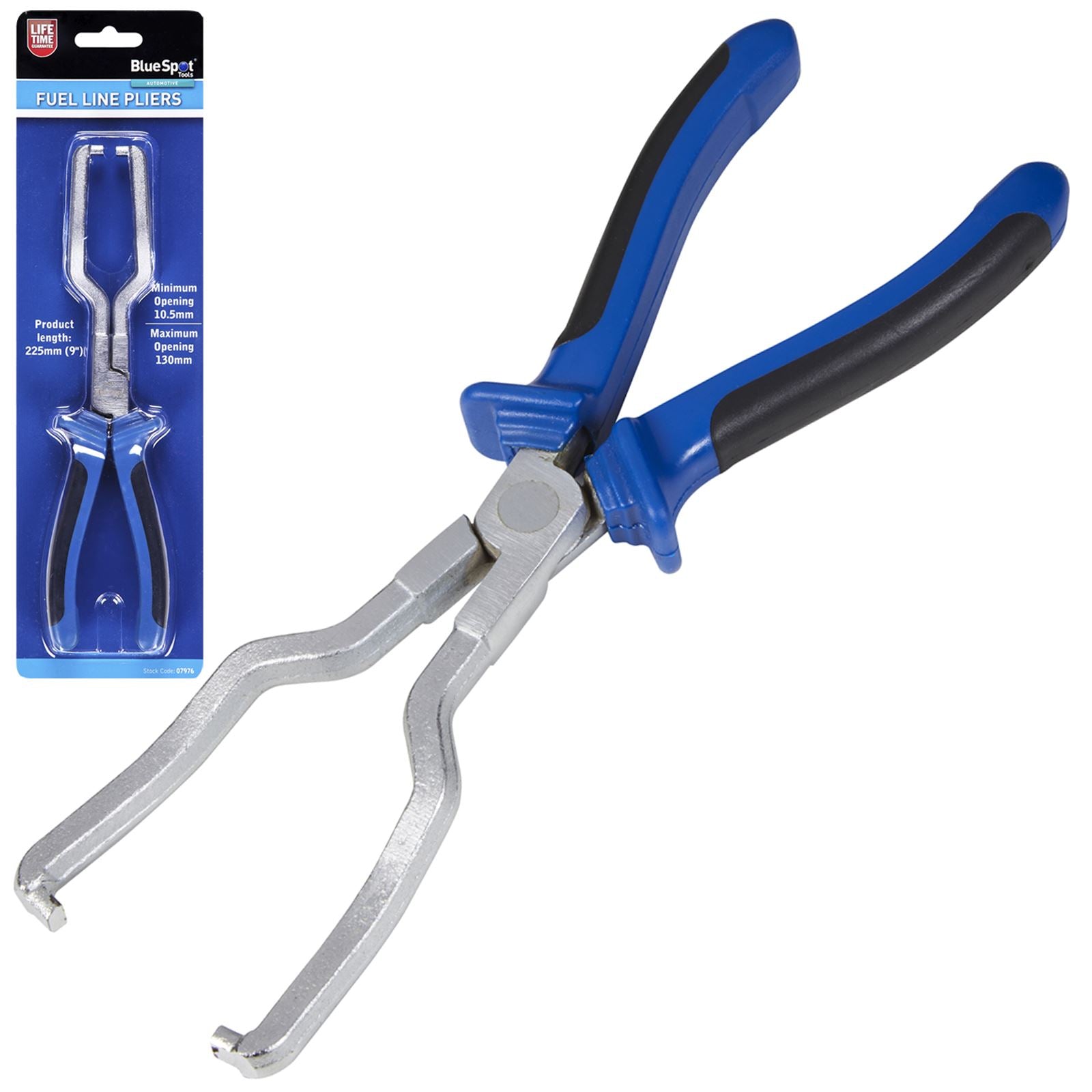 Fuel shop line pliers