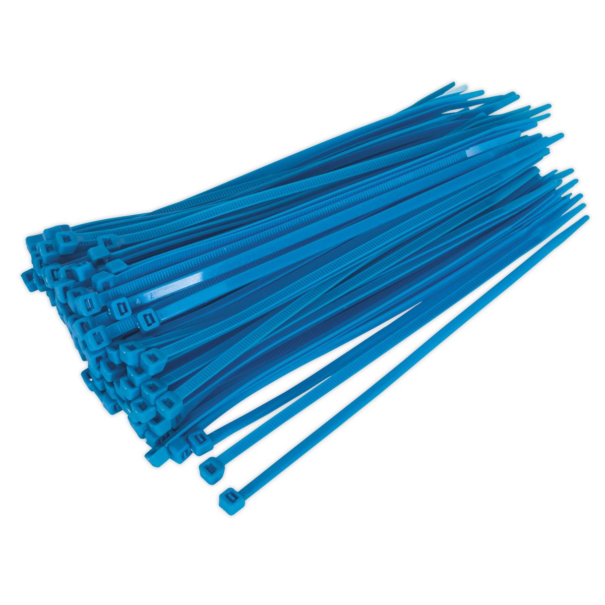 Sealey Cable Tie 200 x 4.4mm Blue Pack of 100