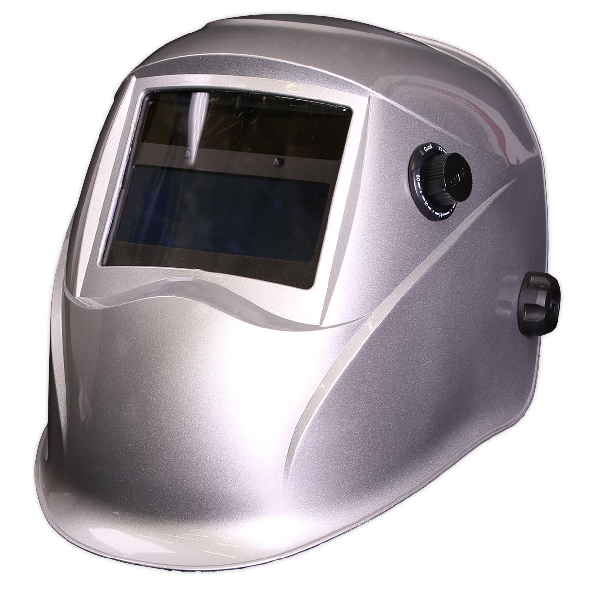 Sealey Welding Helmet Auto Darkening - Shade 9-13 - Silver