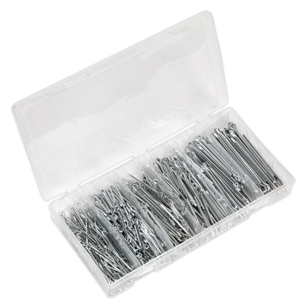 Sealey Split Pin Assortment 555pc Small Sizes Metric & Imperial