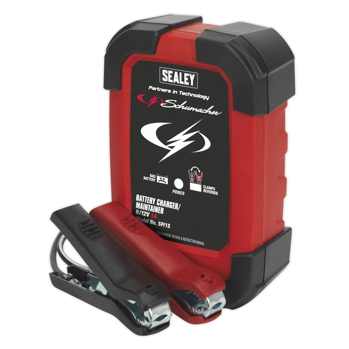 Sealey Schumacher Schumacher® Intelligent Speed Charge Battery Charger/Maintainer 1A 6/12V