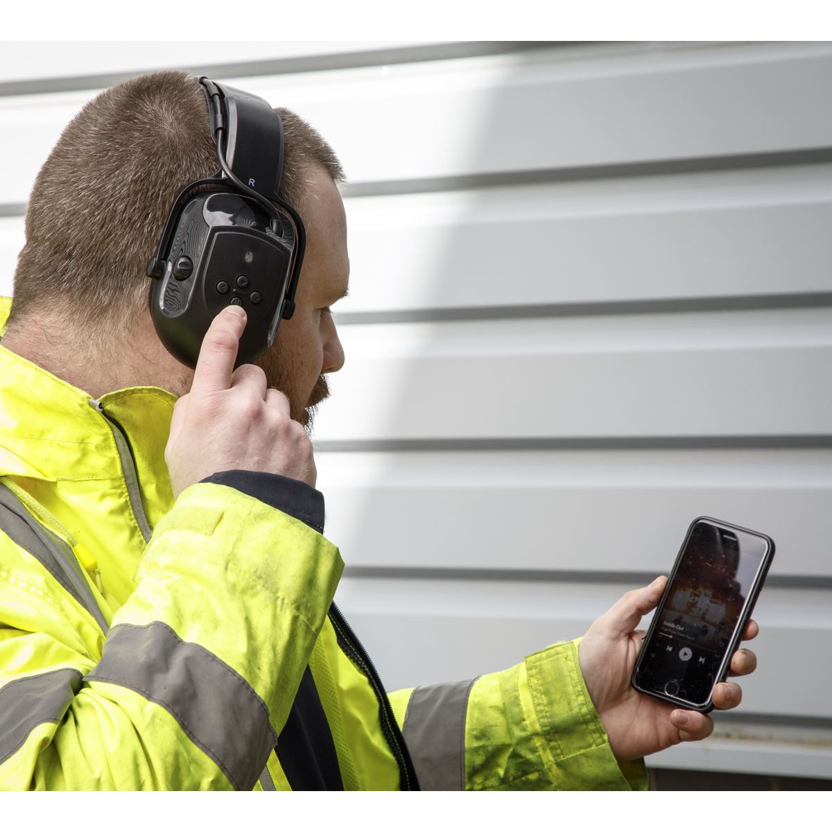 Worksafe by Sealey Wireless Electronic Ear Defenders