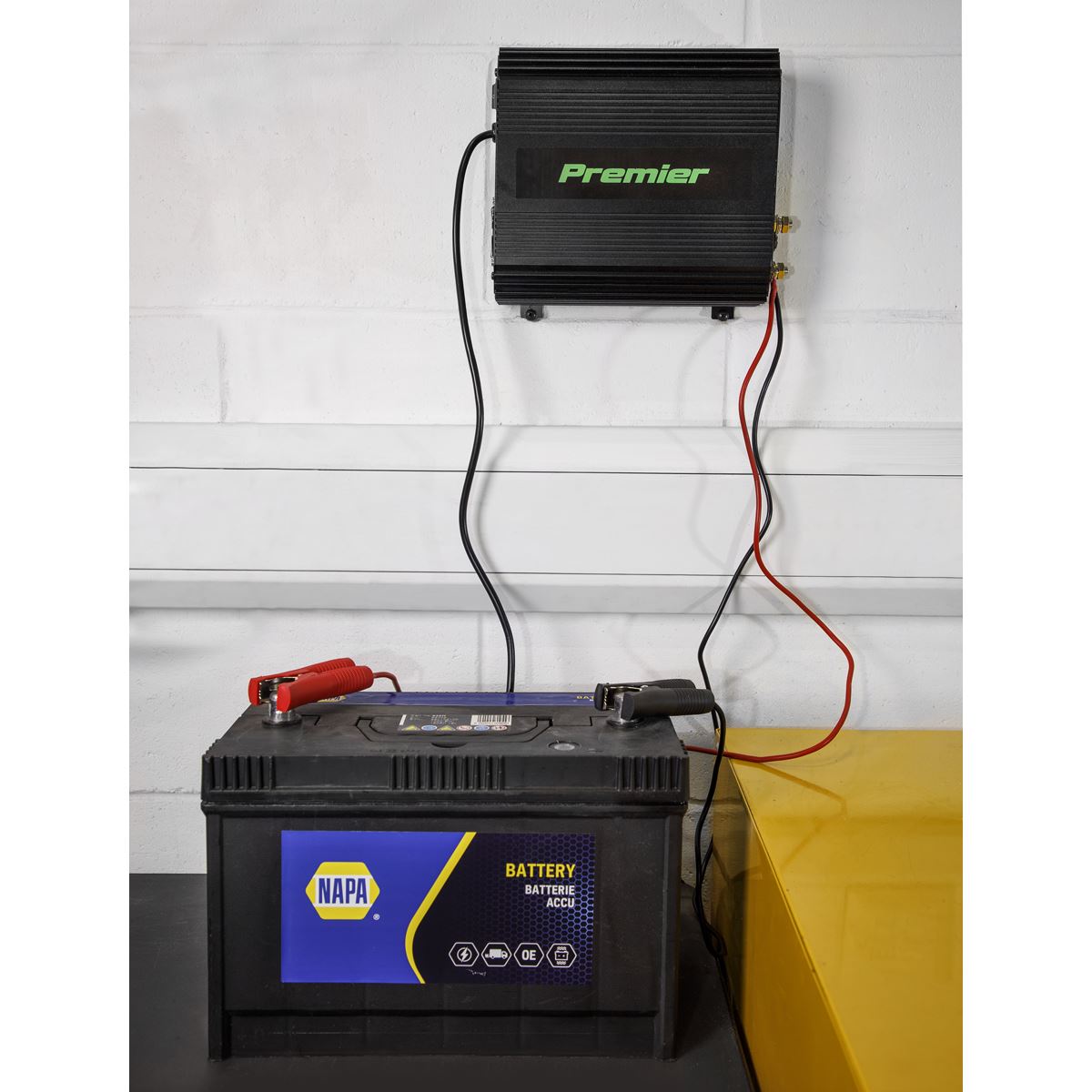 Sealey Premier Battery Support Unit Charger & Maintainer 30A