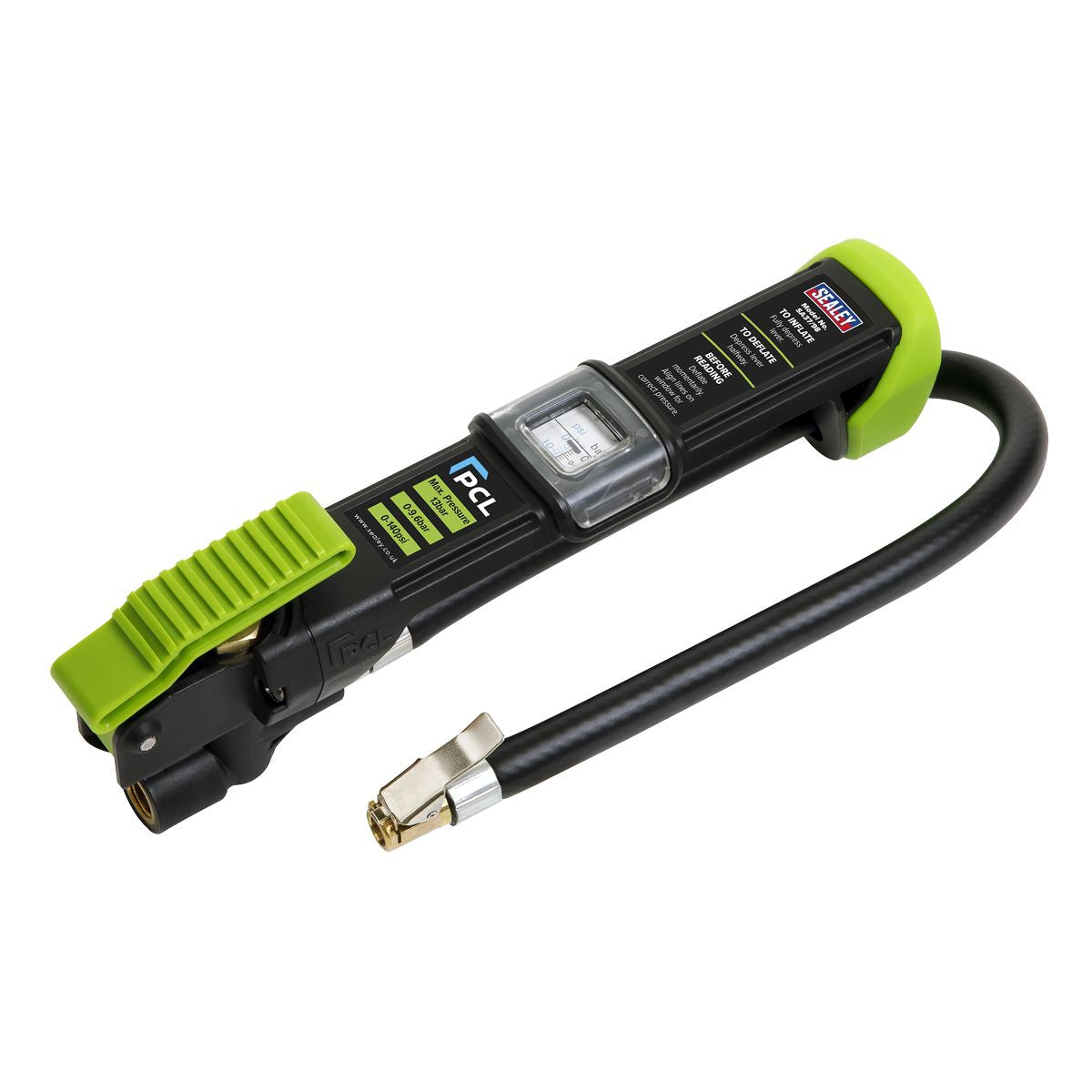 Sealey Clip-On Connector Tyre Inflator Airlite Eco