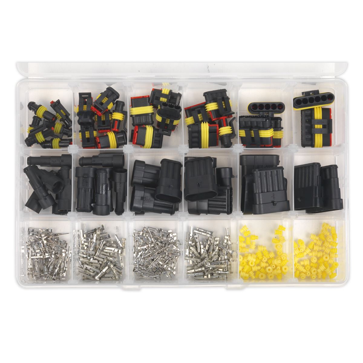 Sealey Superseal Male & Female Connector Assortment 350pc