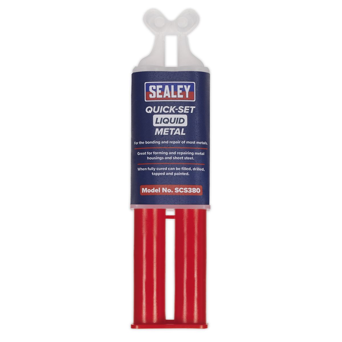 Sealey 25ml Quick Set Liquid Metal Repair Syringe Repairing Bond Glue