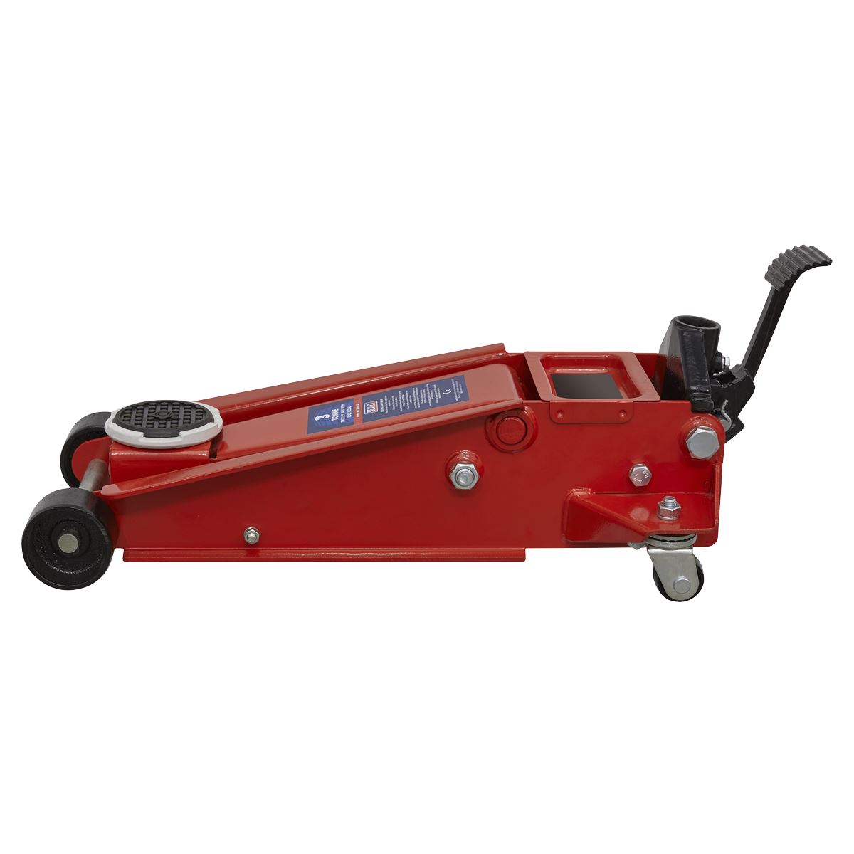 Sealey Trolley Jack 3 Tonne with Foot Pedal