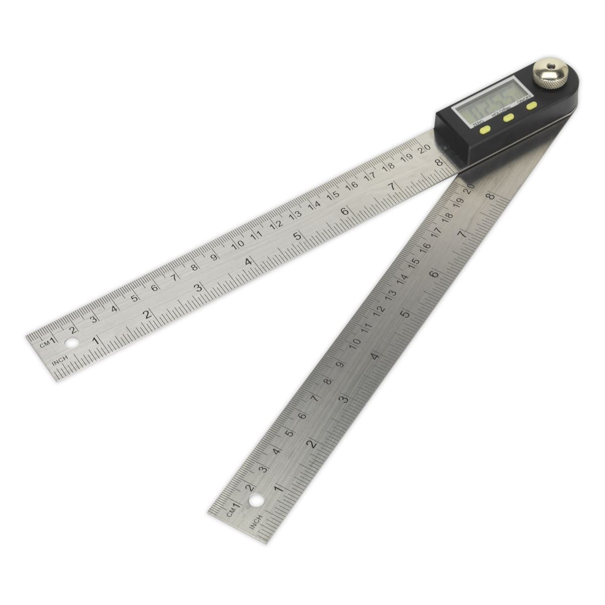 Sealey Digital Angle Rule 200mm(8")