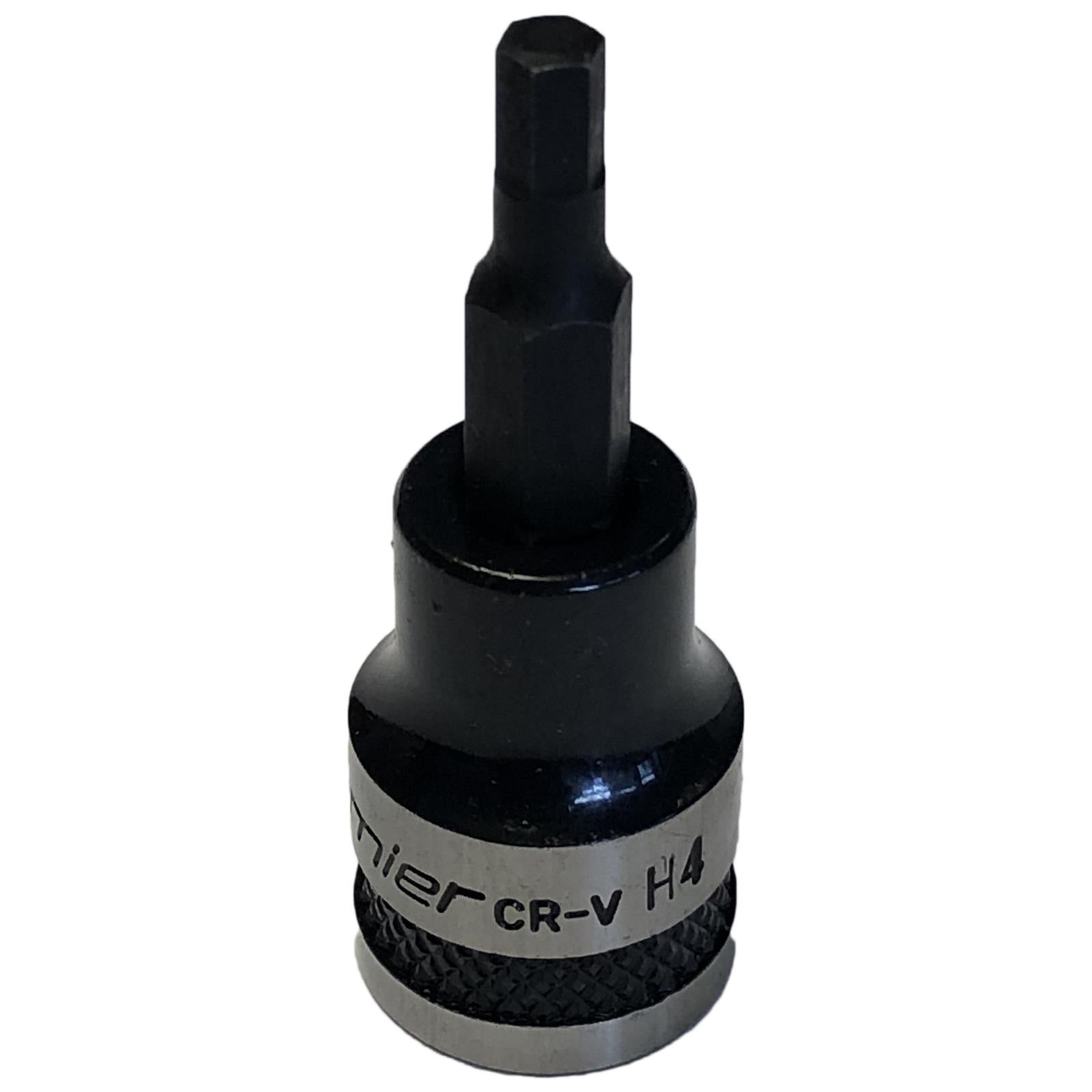 Sealey Hex Key Socket Bit 3/8" Drive Premier Black 4mm