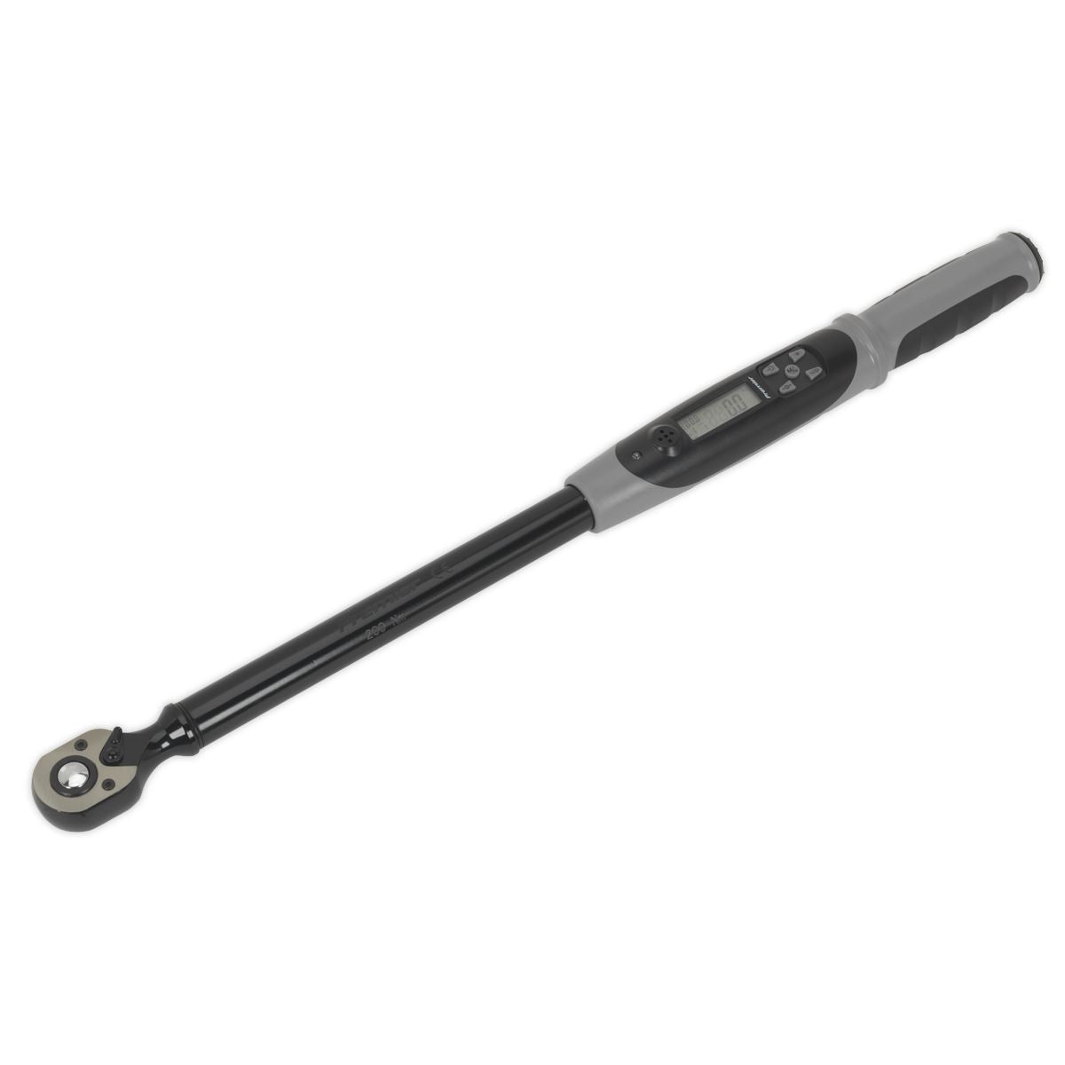 Sealey Angle Torque Wrench Digital 1/2" Drive 20-200Nm (14.7-147.5lb.ft) Black Series