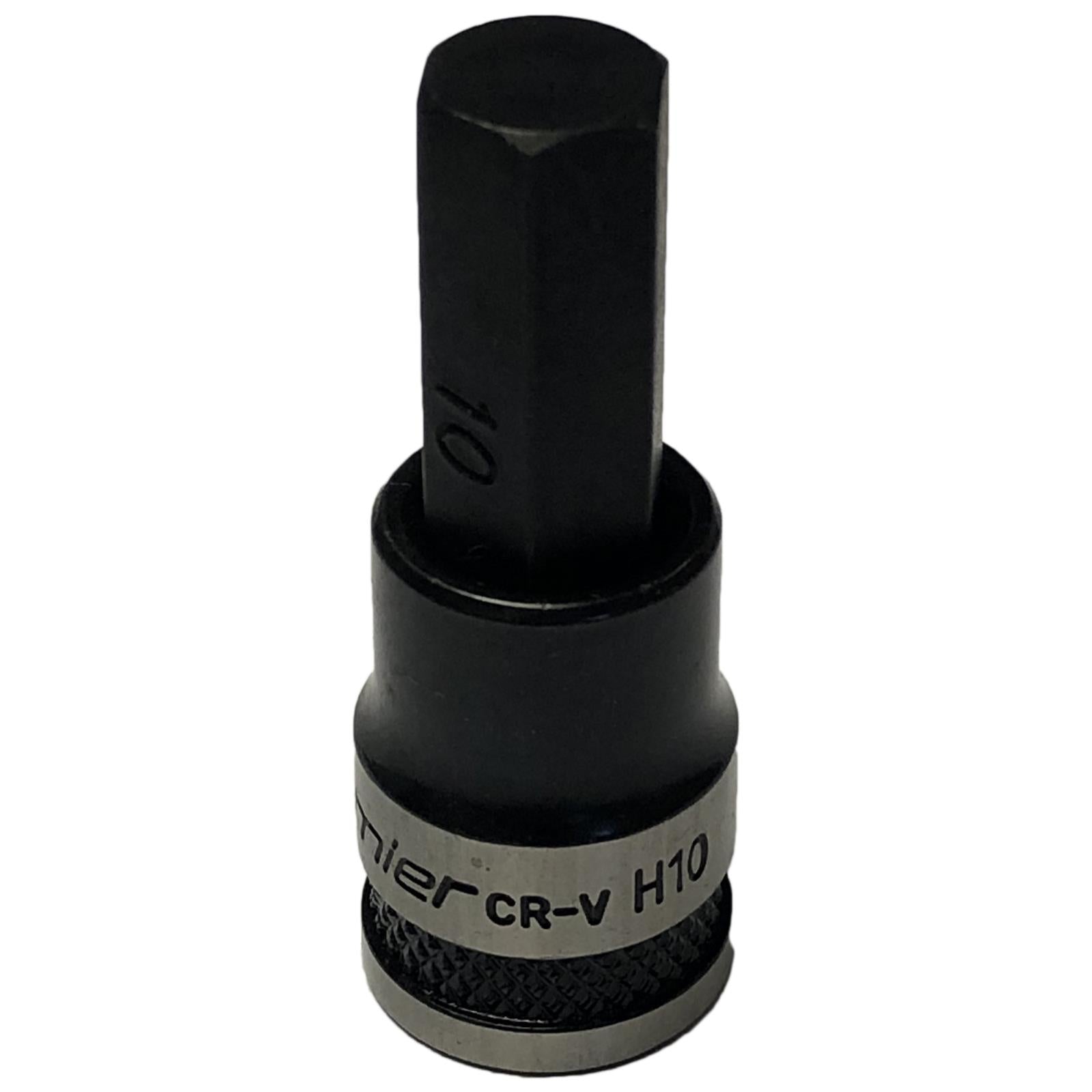 Sealey Hex Key Socket Bit 3/8" Drive Premier Black 10mm