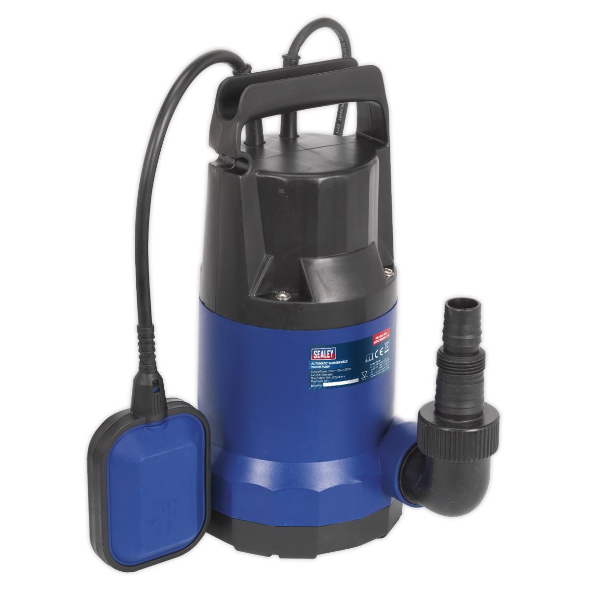 Sealey Submersible Water Pump Automatic 100L/min 230V