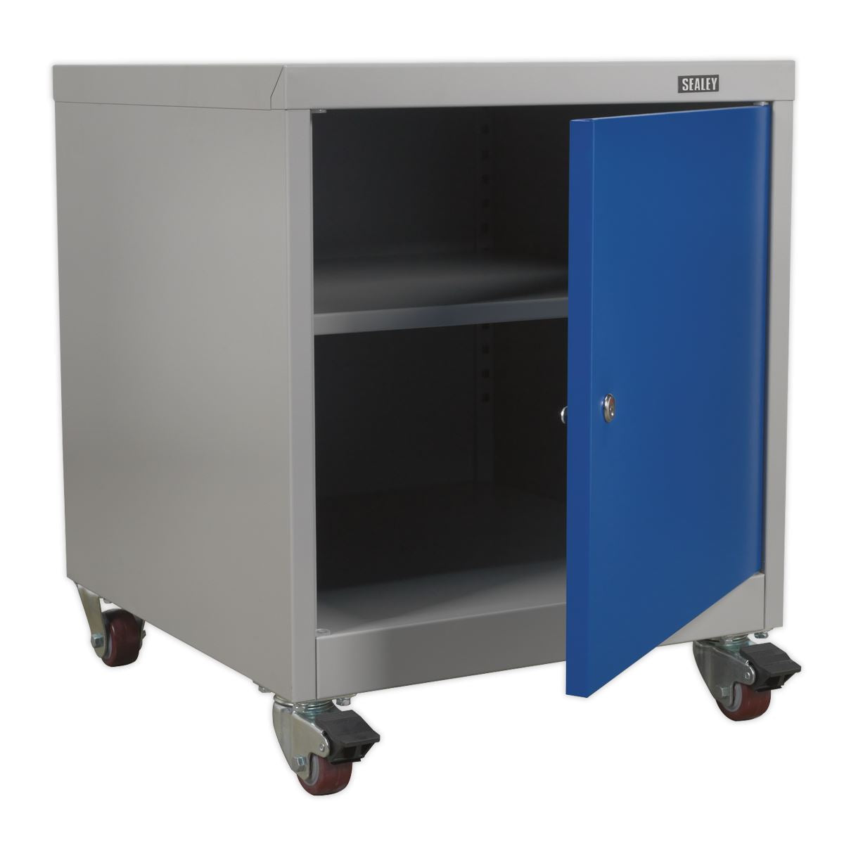 Sealey Premier Industrial Mobile Industrial Cabinet 1 Shelf Locker