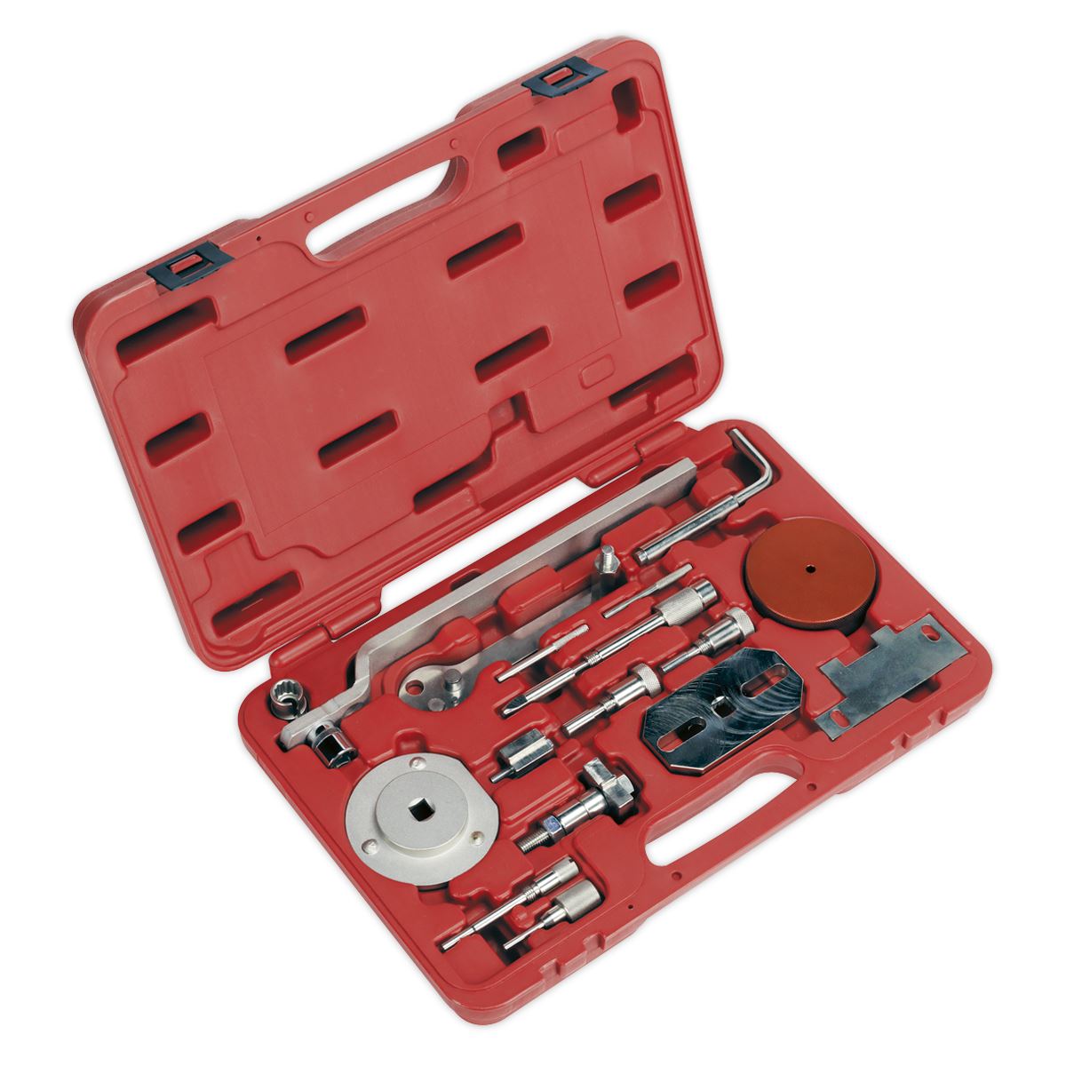 Sealey Diesel Engine Timing Tool Kit for Fiat, Ford, Iveco, PSA - 2.2D, 2.3D, 3.0D - Belt/Chain Drive